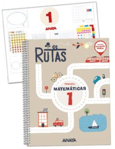 MATEMATICAS 1ºPRIMARIA RUTAS ANDALUCIA 2023 MATERIAL MANIPULATIVO